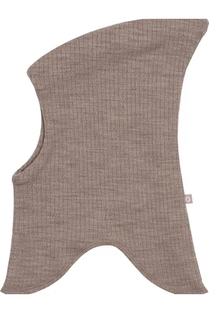Smallstuff Balaclava, 2 Layers, Soft Powder Drop Needle, Merino Wool Beige