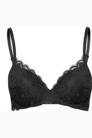 Lindex Bra Lilja Iris Lace Black