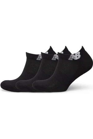 New Balance Unisex Response Performance No Show Socks 3 Pack Black