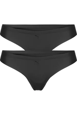 PUMA Women Seamless String 2P Pack Black