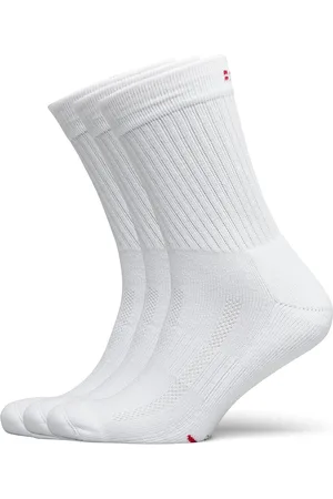 DANISH ENDURANCE Tennis Crew Socks White