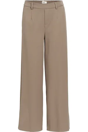 Object Objlisa Wide Pant Noos Brown