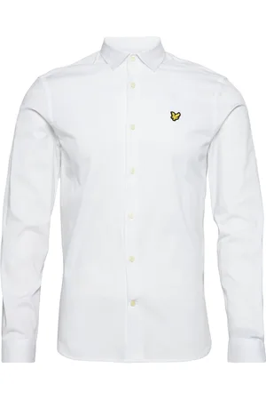 Lyle & Scott Ls Slim Fit Poplin Shirt White