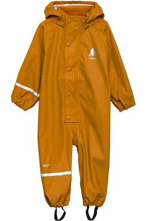 CeLaVi Rainwear Suit -Solid Pu Orange