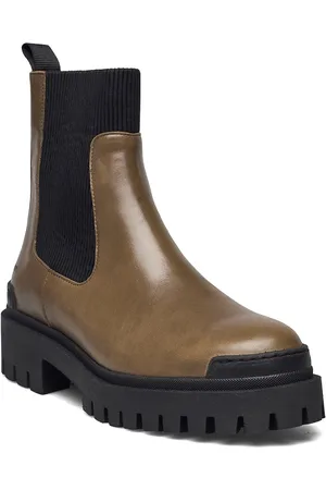 ANGULUS Boots - Flat Brown
