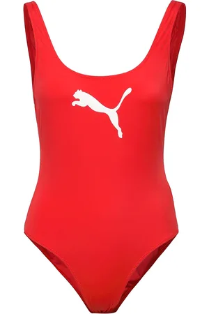 PUMA Women Swimsuit 1P Red