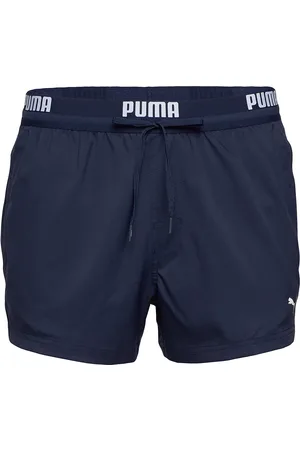 PUMA Men Logo Short Shorts 1P Navy