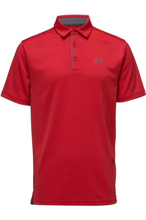 Under Armour Tech Polo Red