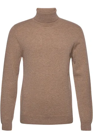 Davida Cashmere Man Turtleneck Beige