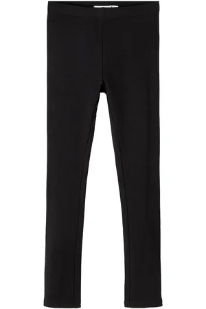 NAME IT Nkfdavina Solid Swe Legging Bru N Noos Black
