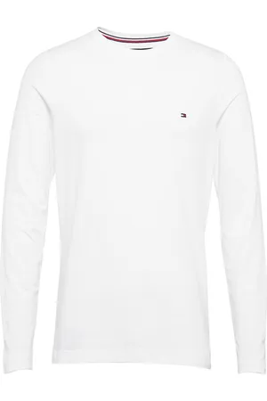 Tommy Hilfiger Stretch Slim Fit Long Sleeve Tee White