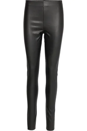 Soaked in Luxury Slkaylee Pu Leggings Black