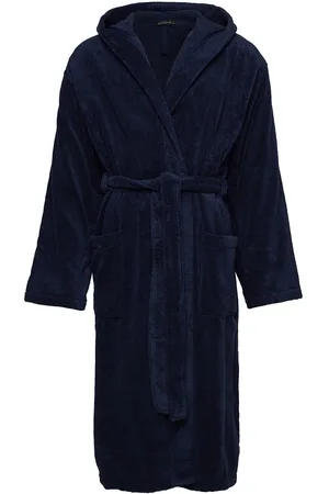 Schiesser Bath Robe Navy