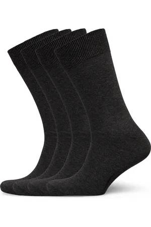 Topeco Socks 4P, Cotton Black