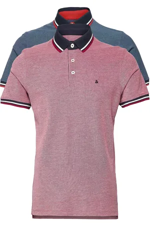 JACK & JONES Jjepaulos Polo Ss 2Pk Mp Noos Jack & J S Blue