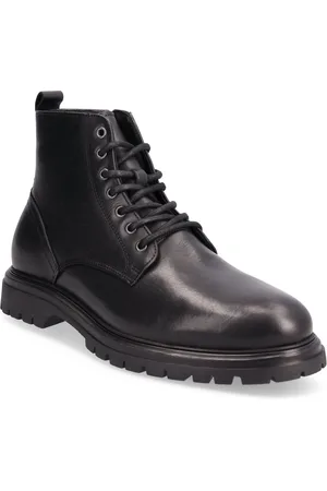 Bianco Biagil Lace Up Boot Soft Texas Black