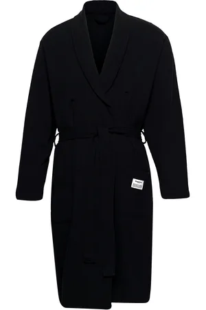 Resteröds Bathrobe Org. Cotton Black