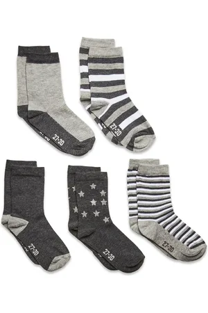 Minymo Sock W. Pattern Grey