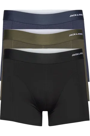 JACK & JONES Jacbasic Bamboo Trunks 3 Pack Noos Jack & J S Black