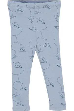 Soft Gallery Sgbaby Paula Paper Plane Leggings Blue