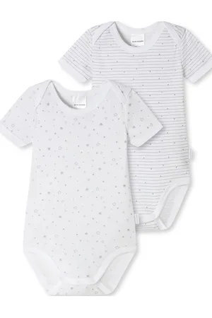 Schiesser Baby Body 1/2 White