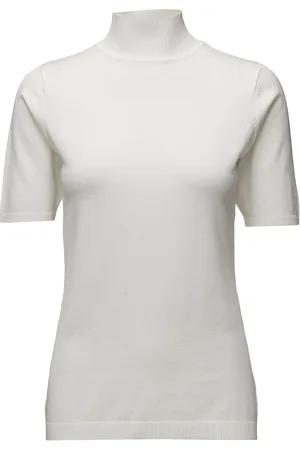 Minus Lima Rullekrave Strik White