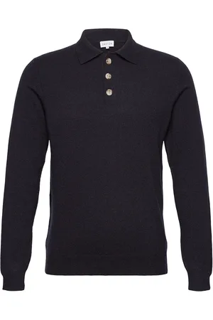 Davida Cashmere Man Collar Blue