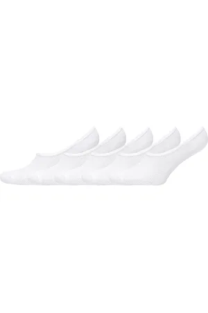 Decoy Footies Quick Dry 5-Pack White