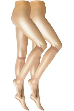 Decoy Knee High Glossy 2-Pk 20 Brown