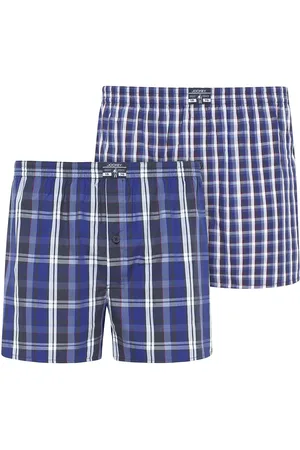 Jockey Boxer Woven 2-P Blue