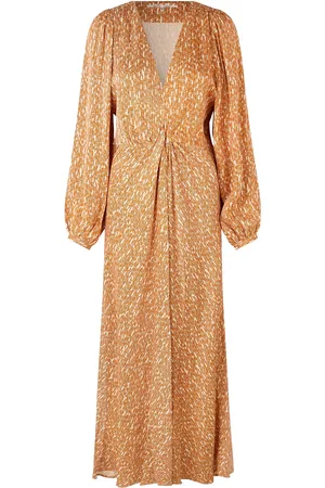 Second Female Rattan Dress Orange