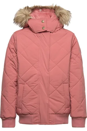 Abercrombie & Fitch Kids Girls Outerwear Pink