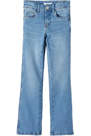 NAME IT Nkfpolly Skinny Boot Jeans 1142-Au Noos Blue