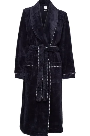 Calida Cosy Shower Bathrobe Black