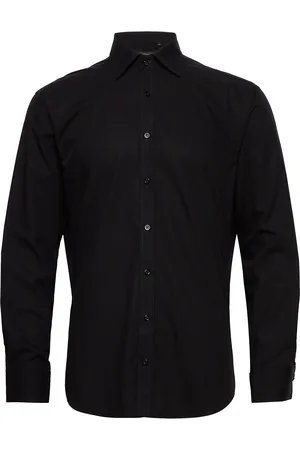 BOSWEEL SHIRTS EST. 1937 Modern Fit Mens Shirt Black