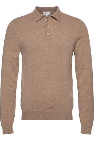 Davida Cashmere Man Collar Beige