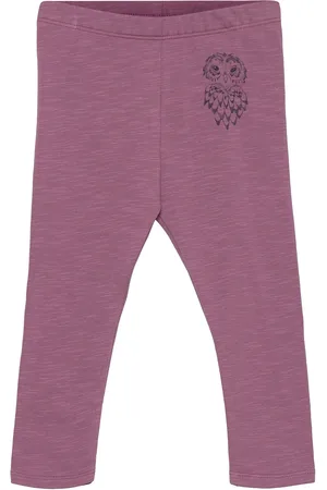 Soft Gallery Sgbaby Paula New Owl Leggings Purple