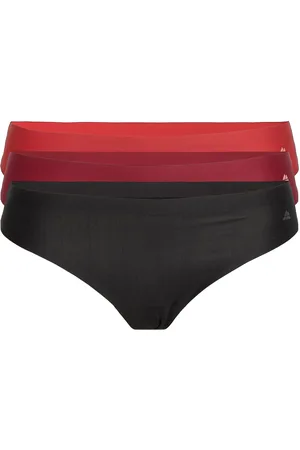 DANISH ENDURANCE Invisible Thong 3 Pack Red