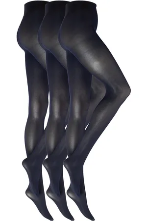 Decoy Recycled Tight 40Den 3Pk Blue