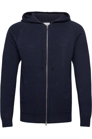 Davida Cashmere Man Hood Navy