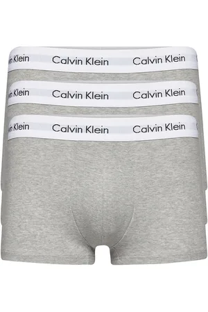 Calvin Klein 3P Low Rise Trunk Grey