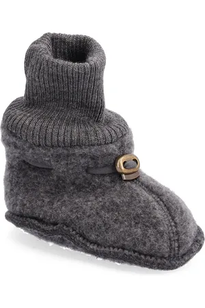 Mikk-Line Wool Footies Grey