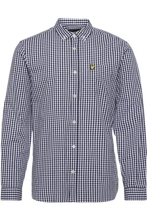 Lyle & Scott Ls Slim Fit Gingham Shirt Patterned