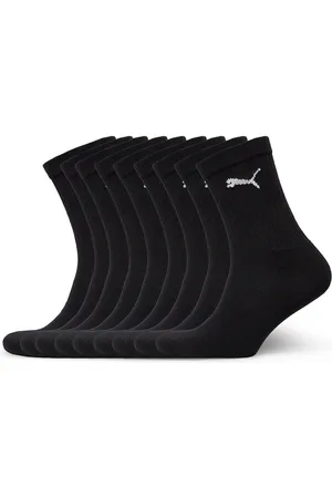 PUMA Junior Crew Sock 9P Ecom Black