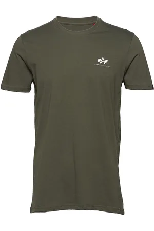 Alpha Industries Basic T Small Logo Khaki