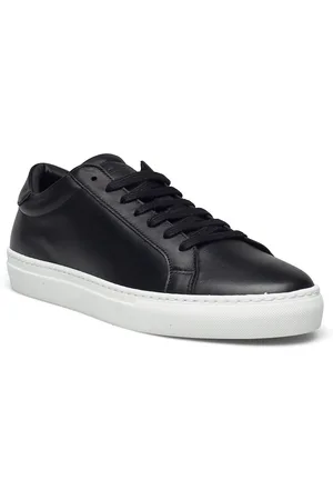 Les Deux Theodor Leather Sneaker Black