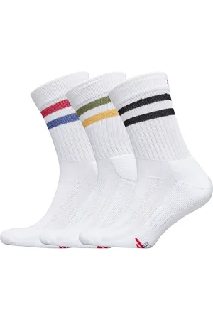 DANISH ENDURANCE Tennis Crew Socks White