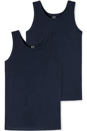 Schiesser Tank Top Blue