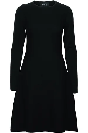 Ella&il Cecilie Merino Dress Black