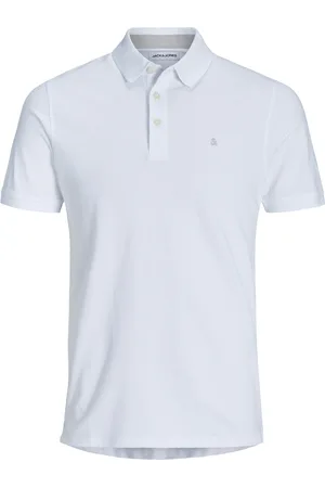 JACK & JONES Jjepaulos Polo Ss Noos Jack & J S White